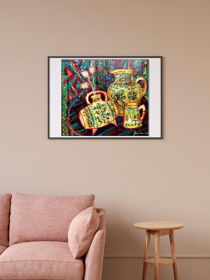 Oil painting Still life 