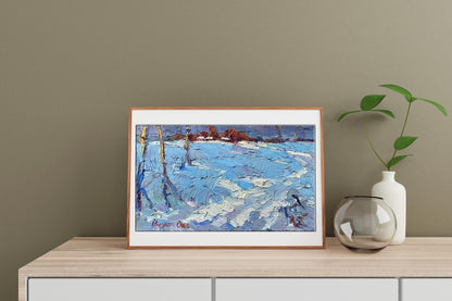 Village landscape Art 