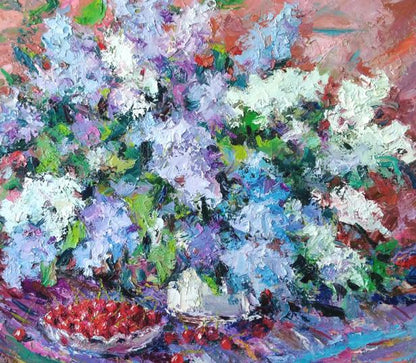 Oil painting still life 