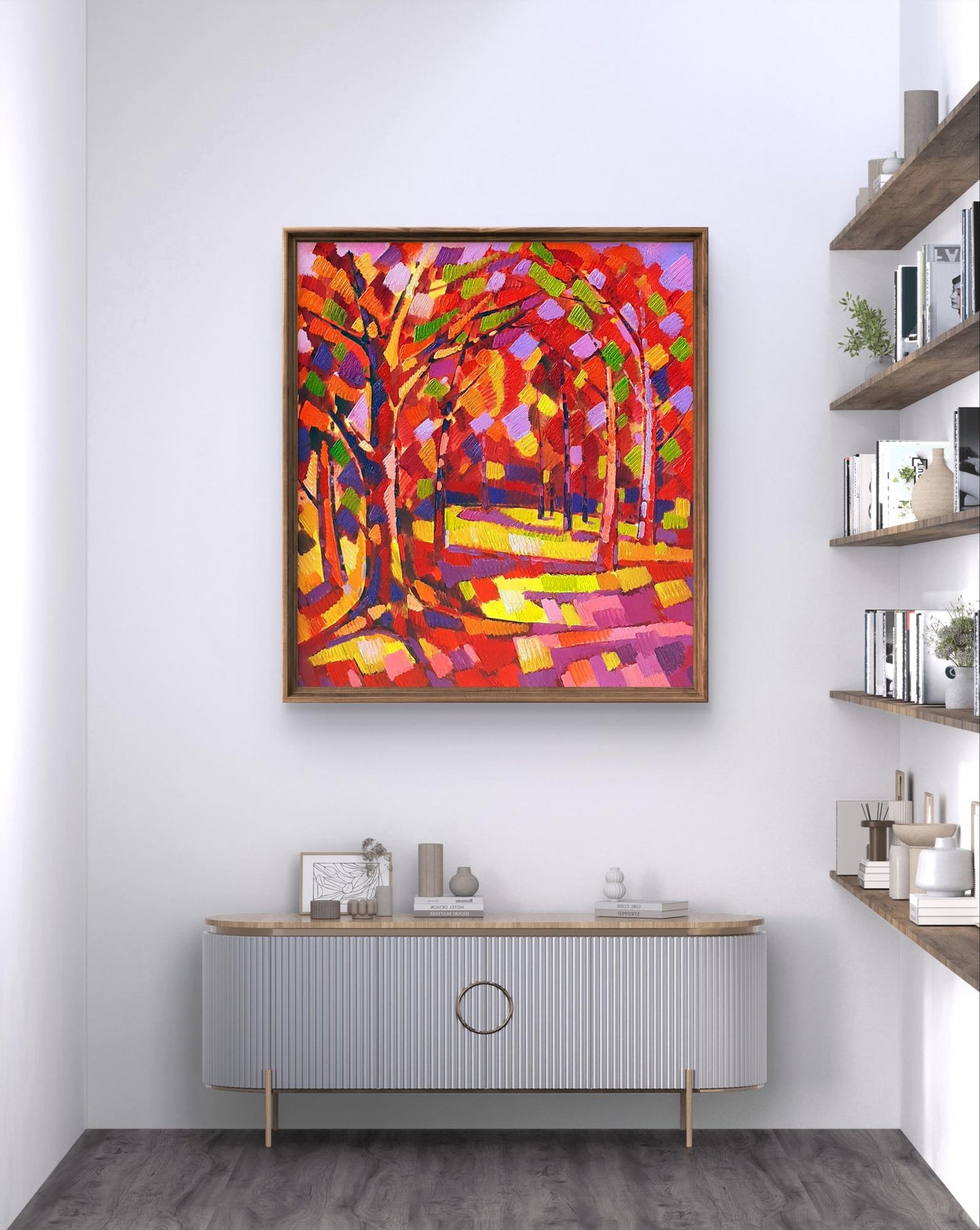 Oil painting Autumn Peter Dobrev