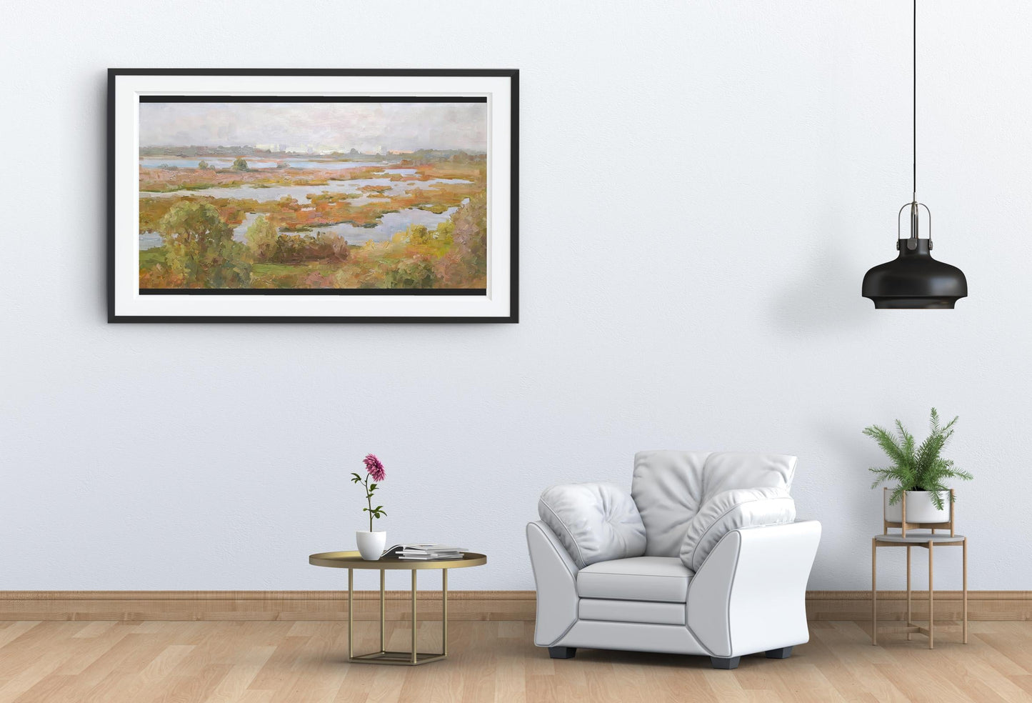 Oil painting Fish lakes Serdyuk Boris Petrovich