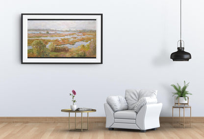 Oil painting Fish lakes Serdyuk Boris Petrovich