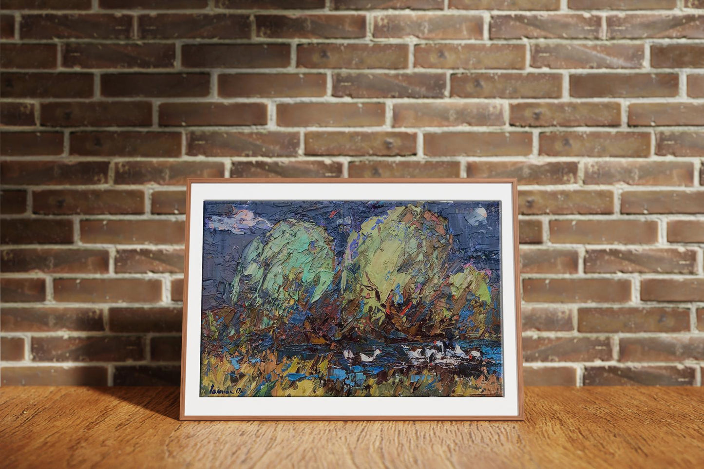 Oil painting 