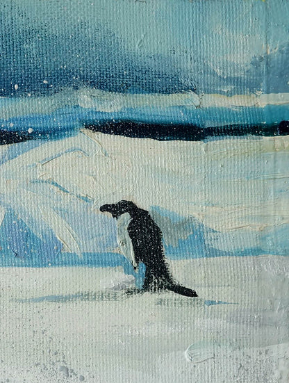 Oil painting On a walk Varvarov Anatoly Viktorovich