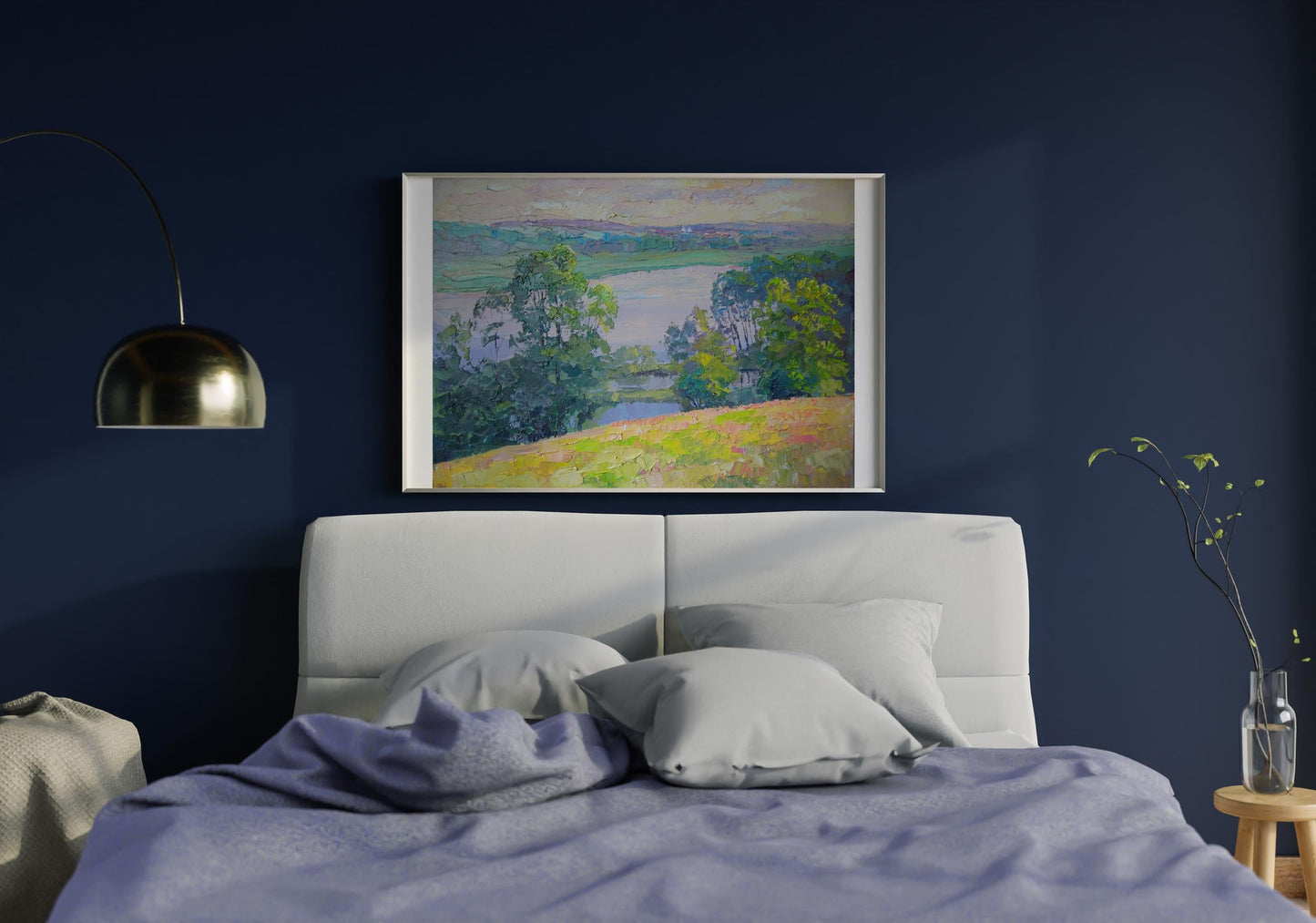 Oil painting Motherland Serdyuk Boris Petrovich