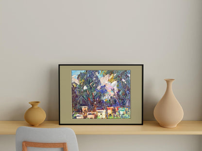 Village landscape 