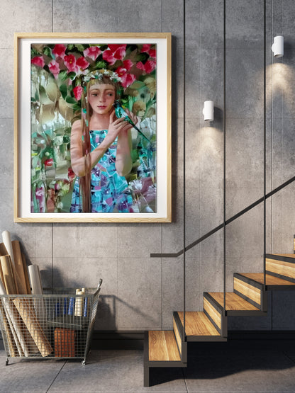 oil painting portrait