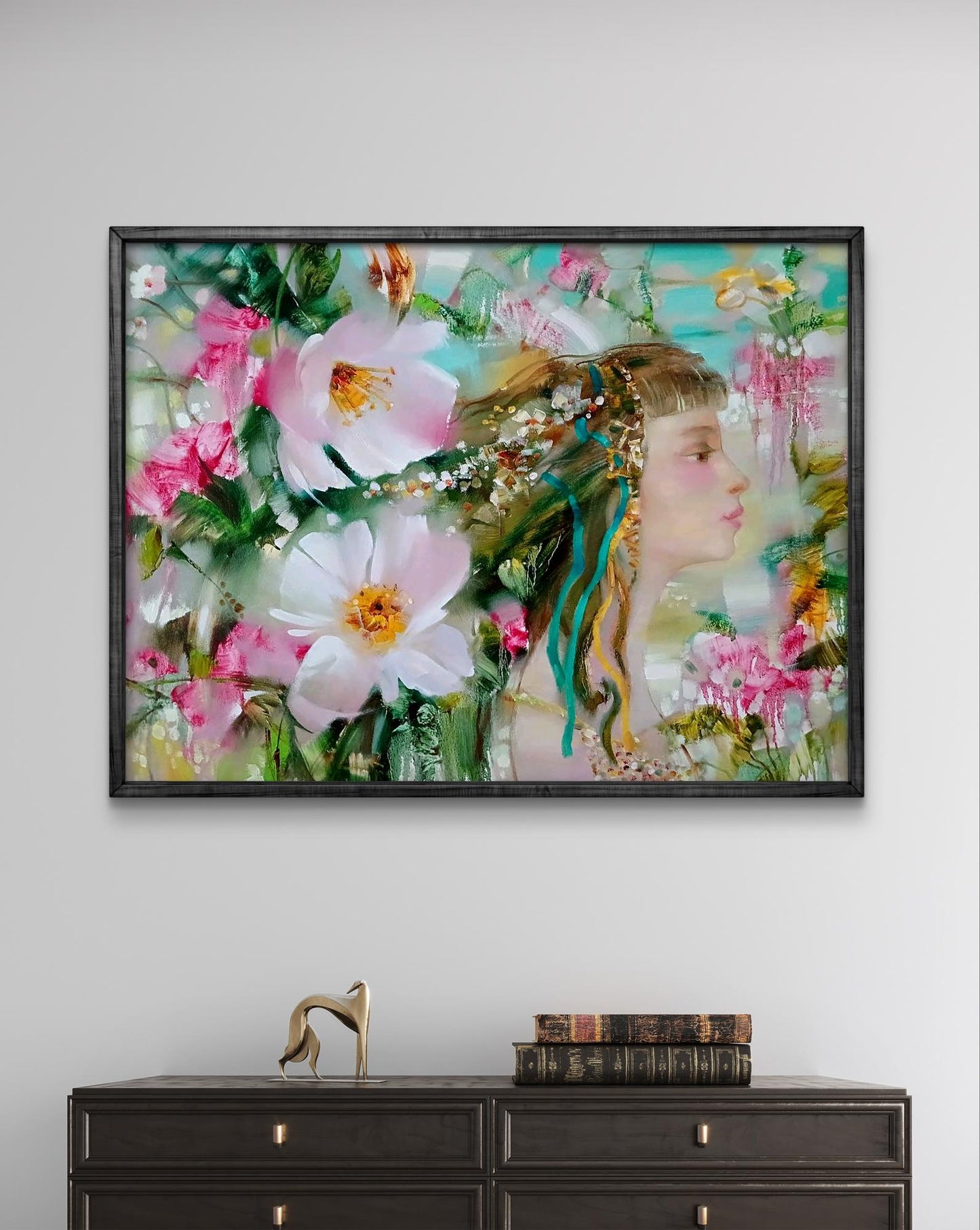 Abstract oil painting April Anatoly Tarabanov