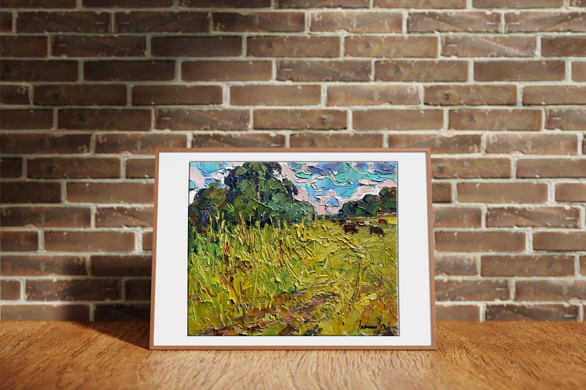 Village landscape Art 