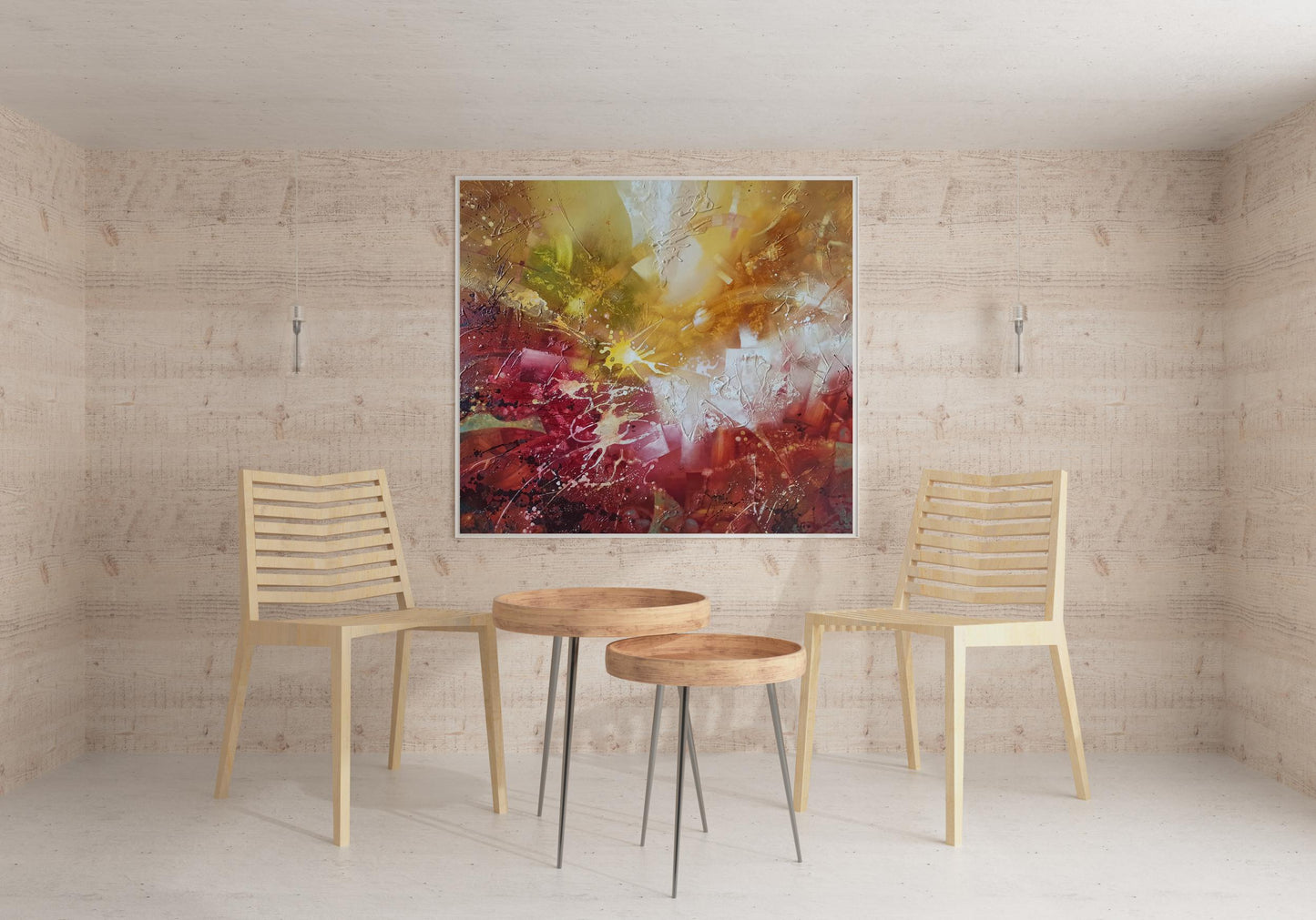 Abstract oil painting Awakening Anatoly Tarabanov