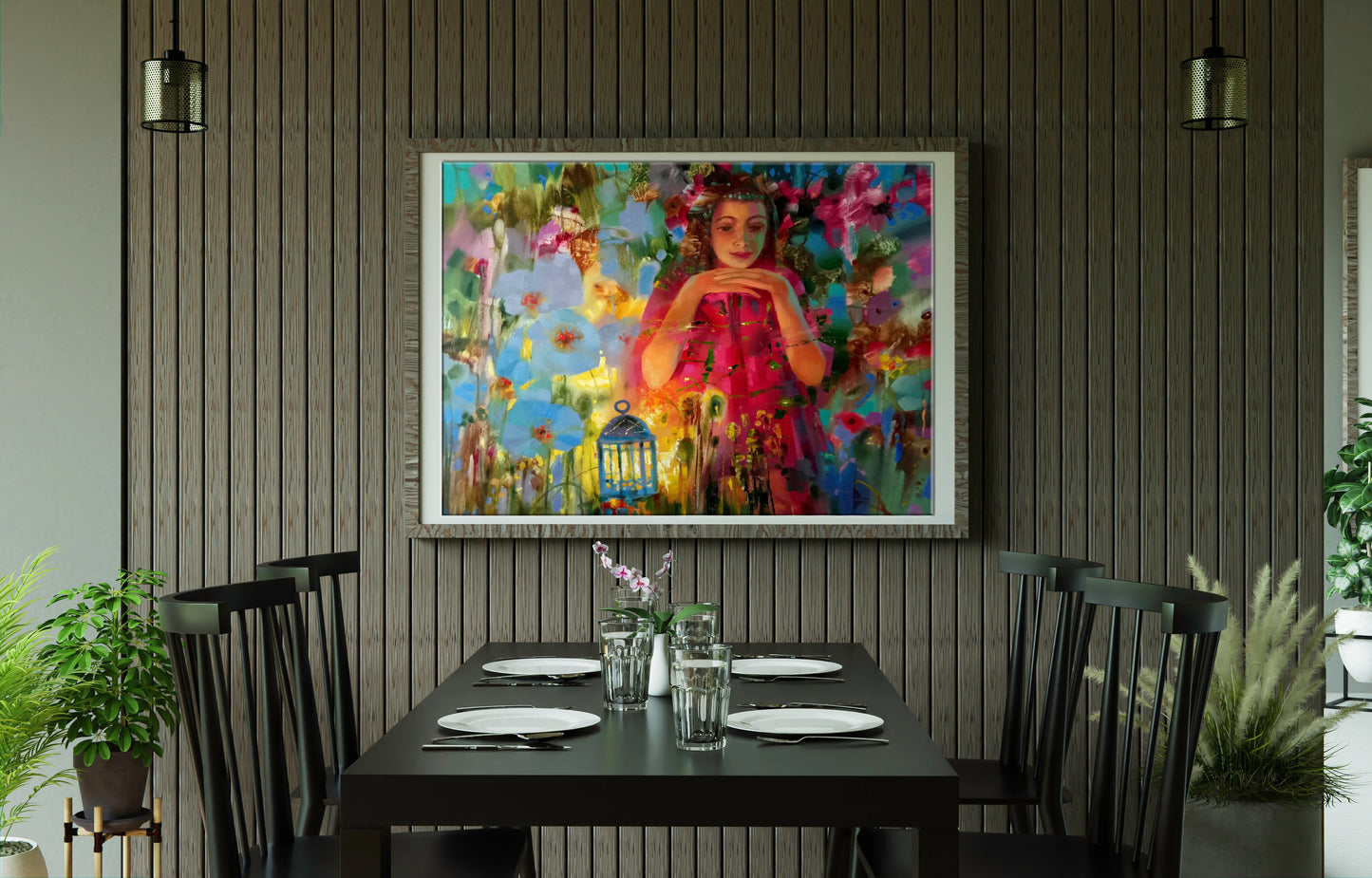 oil painting portrait