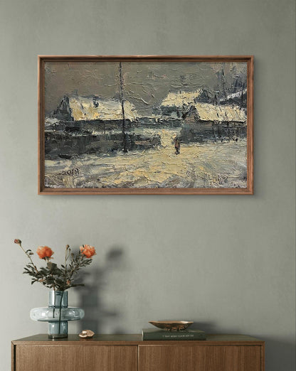 Oil painting It poured Volodymyr Pashchenko