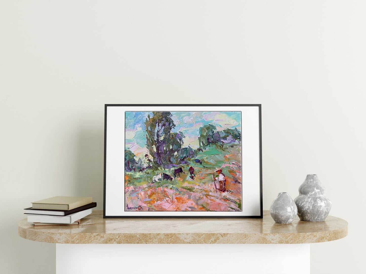 Oil Painting Nature Landscape 