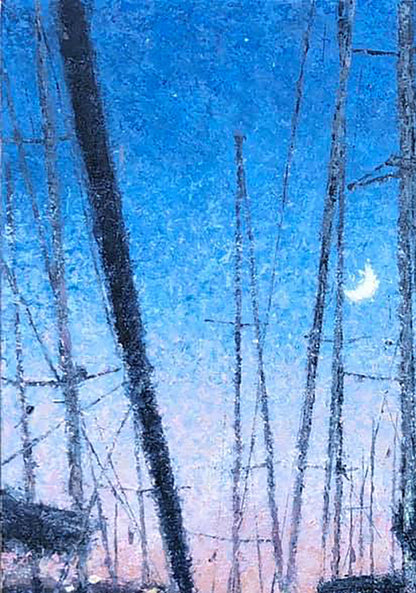 Oil painting Landscape  Osnach Olesia