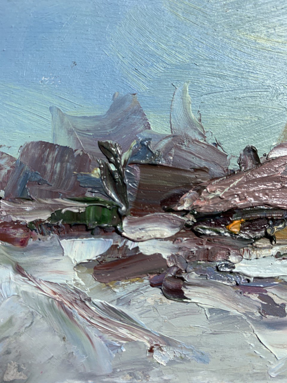 Oil painting Nature Landscape 