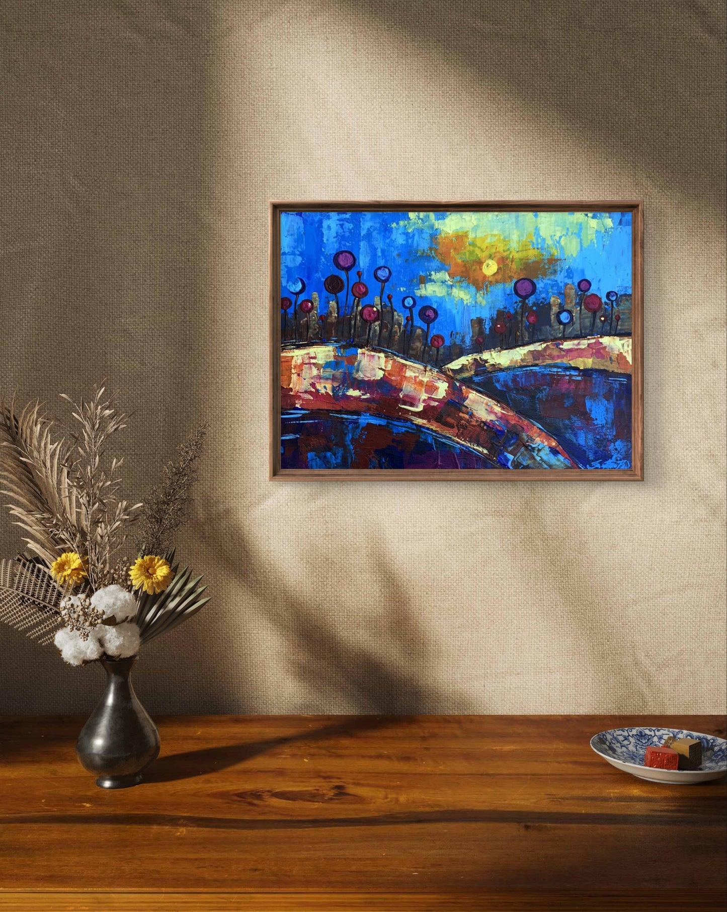 Oil painting A chidhood dream V. Zadorozhnya