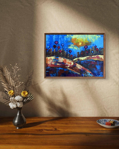 Oil painting A chidhood dream V. Zadorozhnya