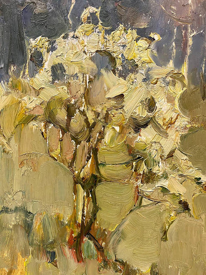 Oil painting Silence Singaevsky Vladimir Ivanovich