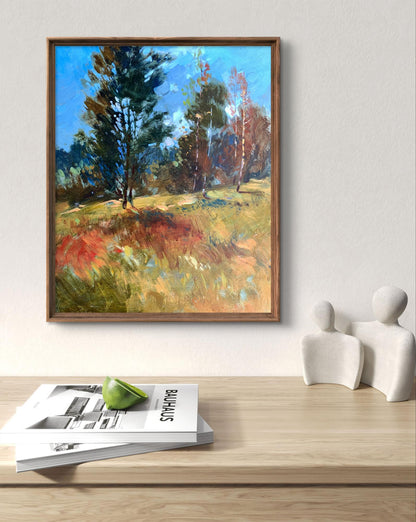 OIl painting Beginning of autumn Yuriy Suprunchuk