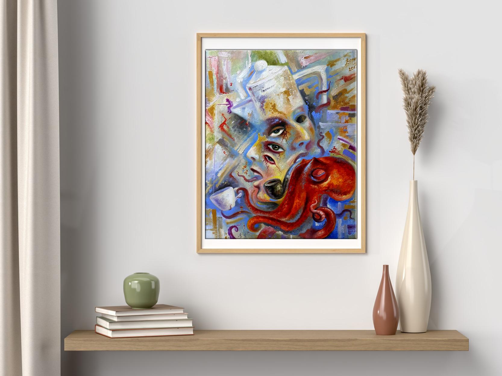Oil painting Abstract painting 
