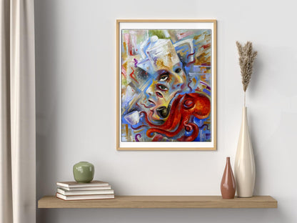 Oil painting Abstract painting 