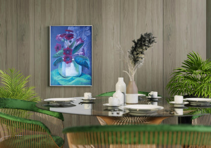 Pastel painting