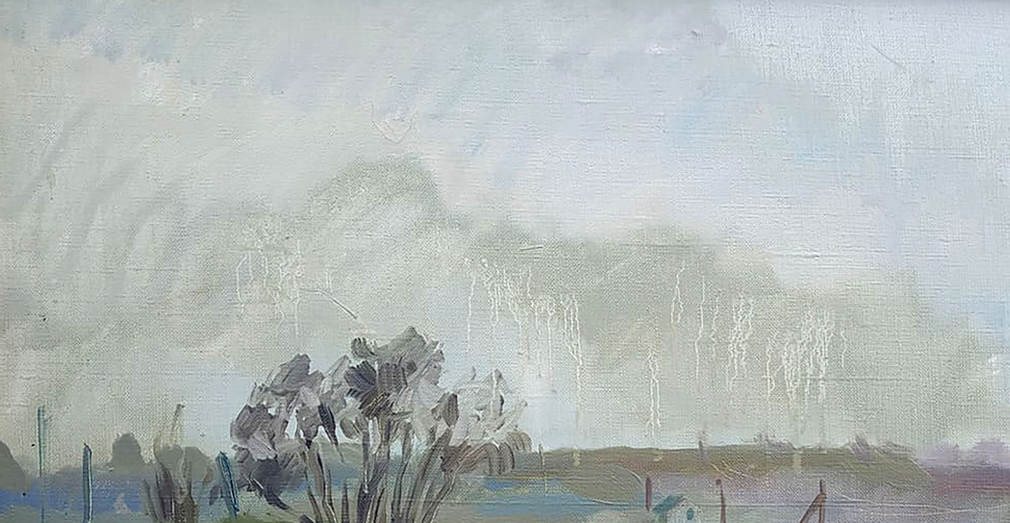 Oil painting Rainy day Mazur Maksym Volodymyrovych