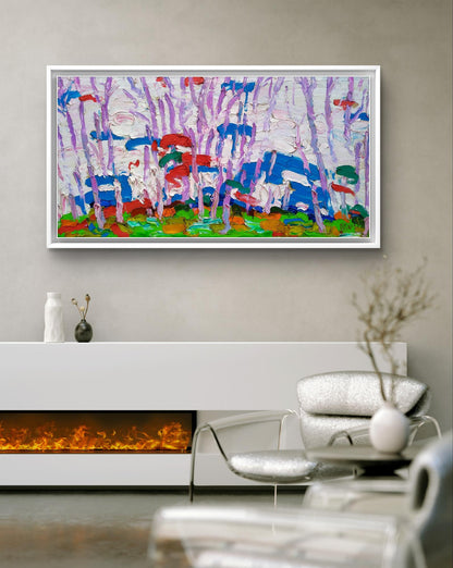 Abstract Oil painting Colors of autumn Oleksiy Dakhnenko