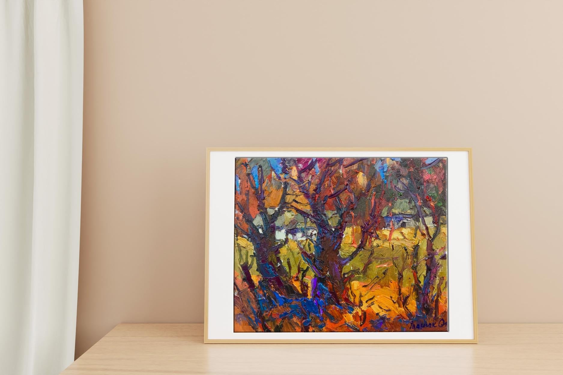 Village landscape Art 