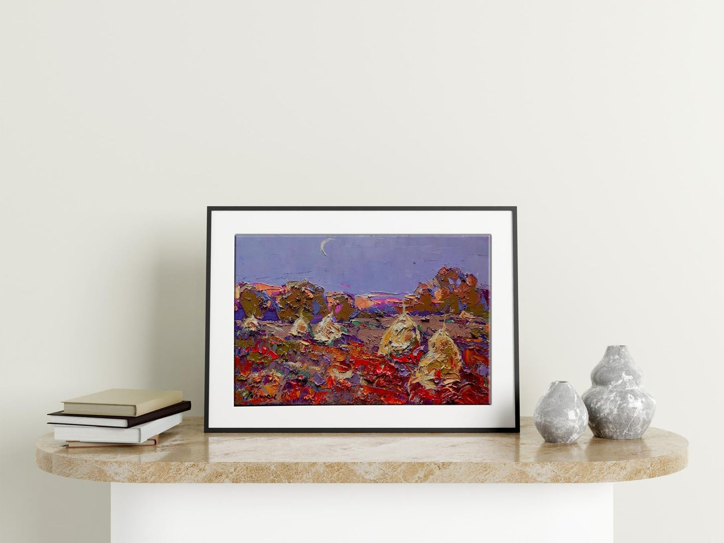 Village landscape Art 