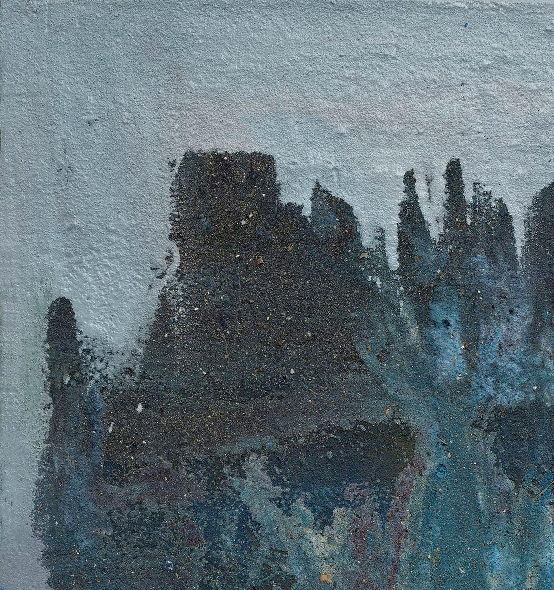 Abstract Oil painting It's getting dark Mazur Vladimir