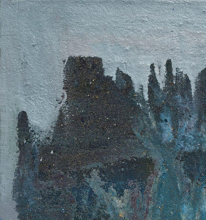 Abstract Oil painting It's getting dark Mazur Vladimir
