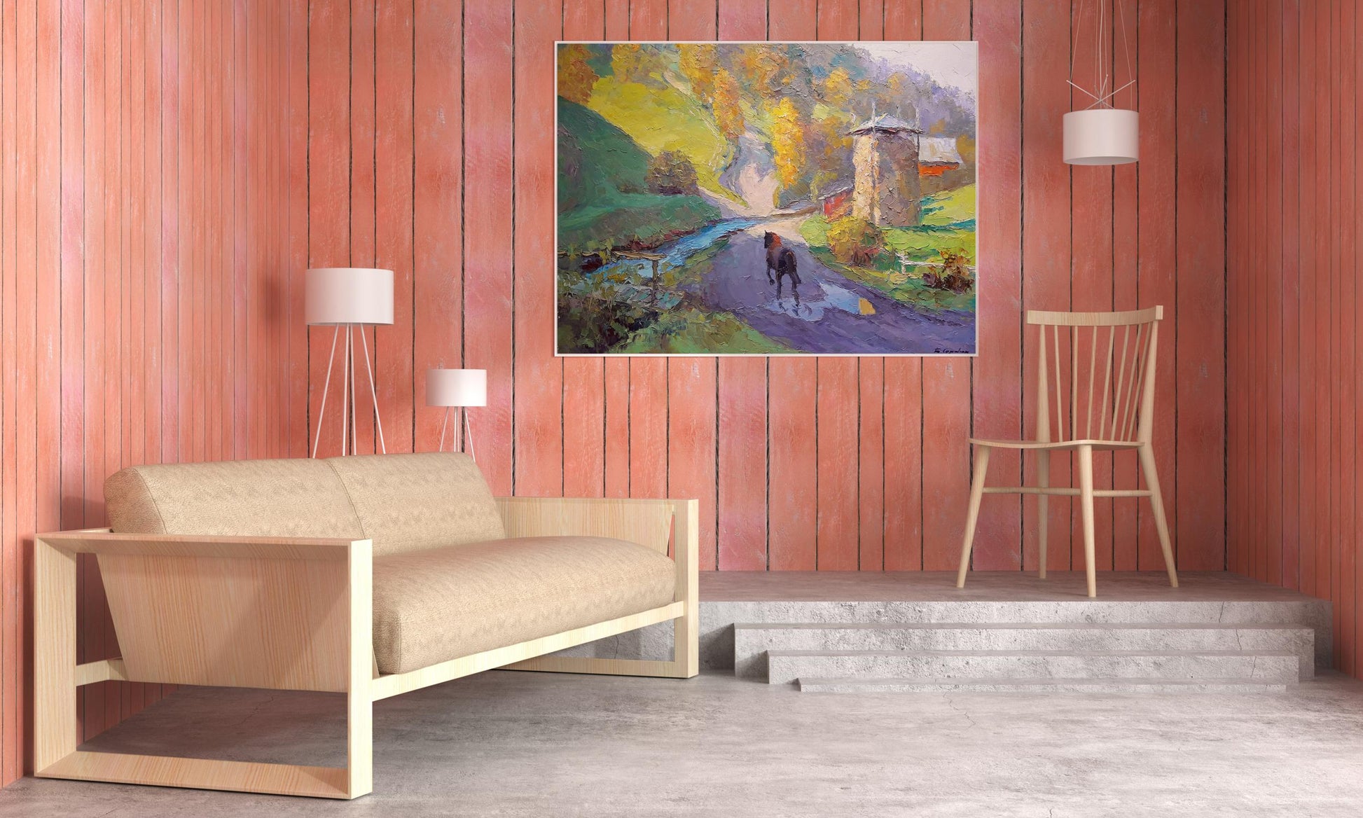 Oil painting