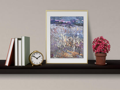 Village landscape Art 