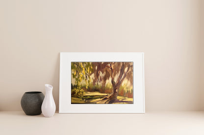 Oil painting Autumn forest Svetlana Gramm