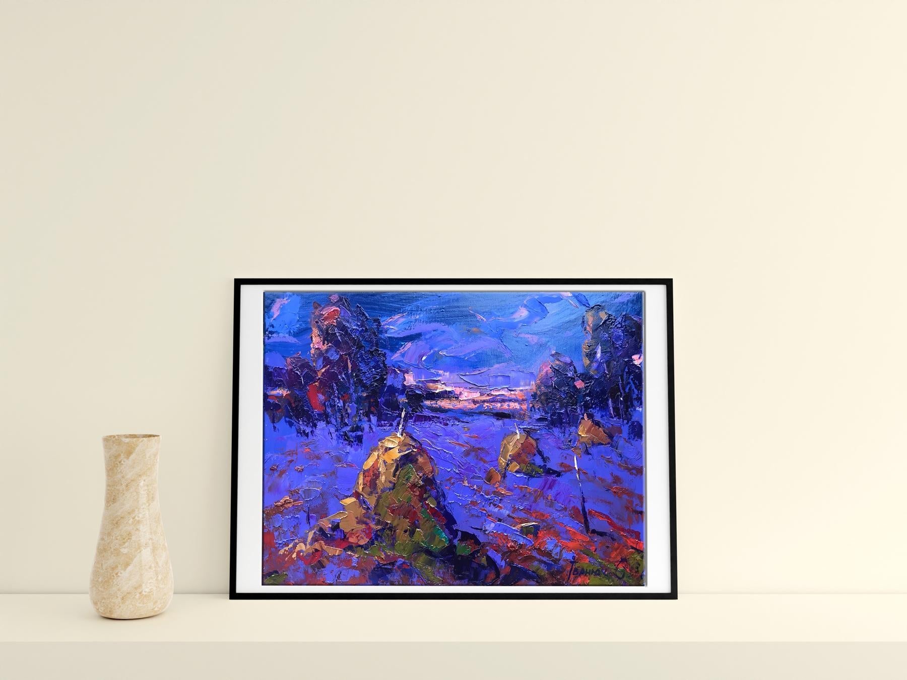 Village landscape Art 