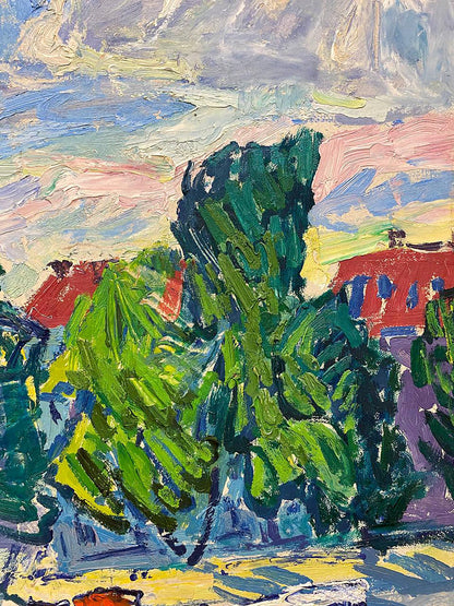 Oil painting Road in Crimea Glushchenko Alexander Nikolaevich