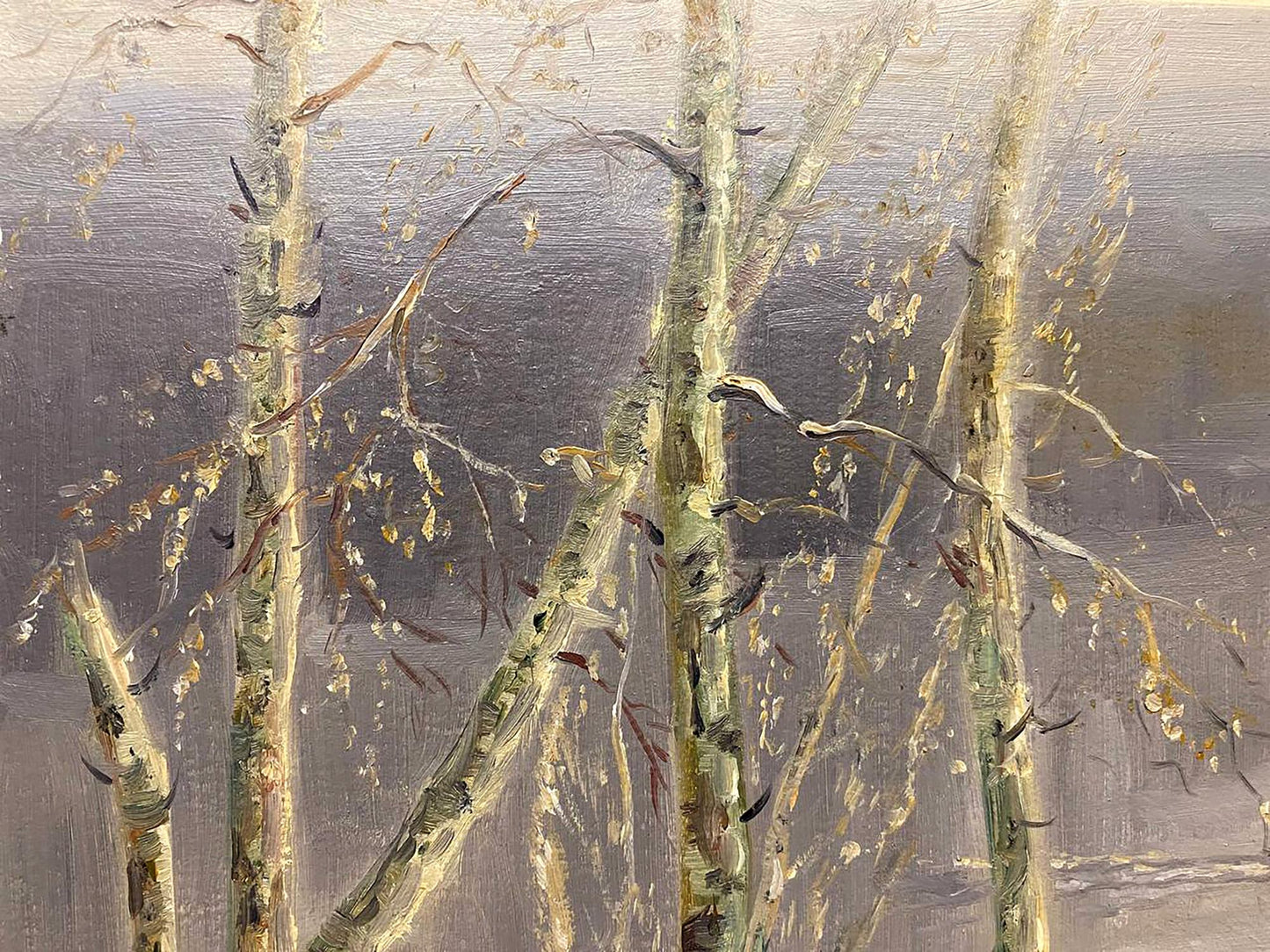 Oil painting On the lake Shariy Anatoly Ivanovich