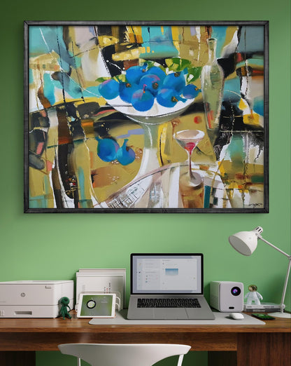 Abstract oil painting Sweet Still Life Anatoly Tarabanov