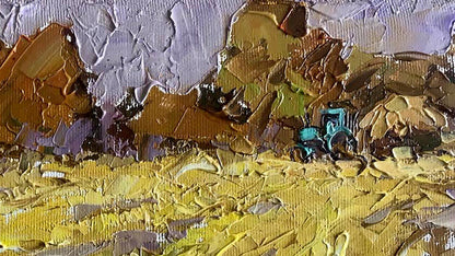 Village landscape Art 