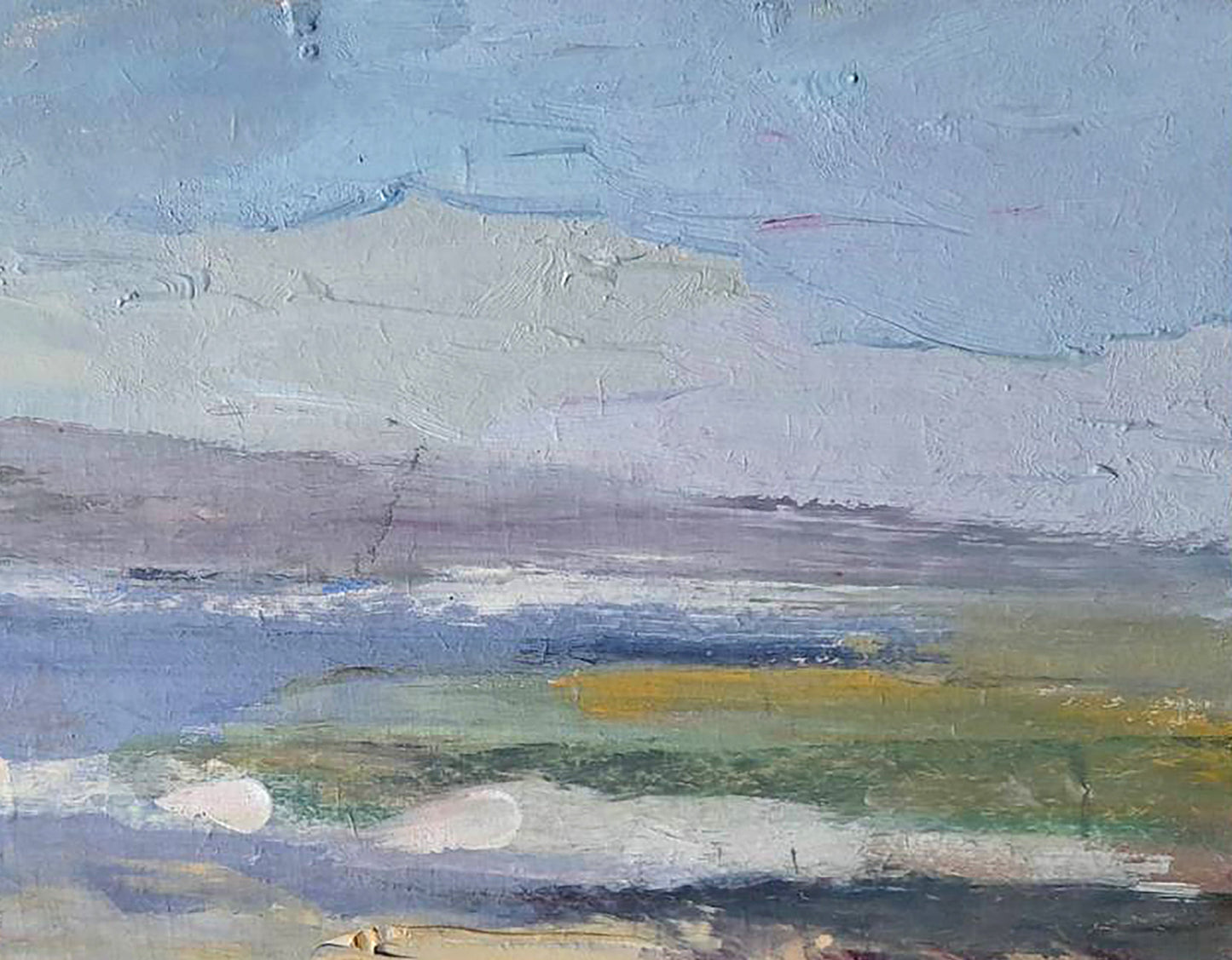 Oil Painting Spring Nature Landscape 