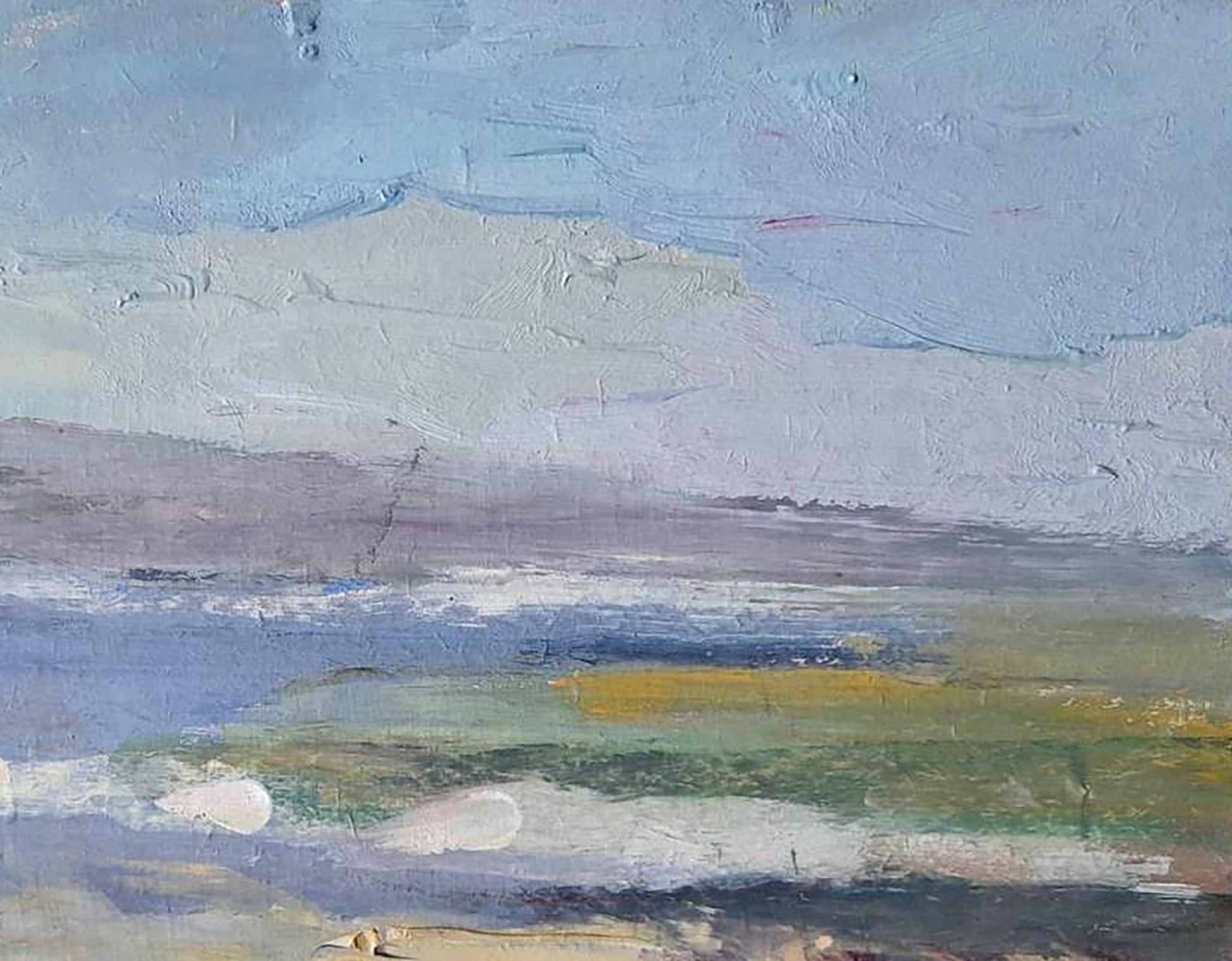 Oil Painting Spring Nature Landscape 