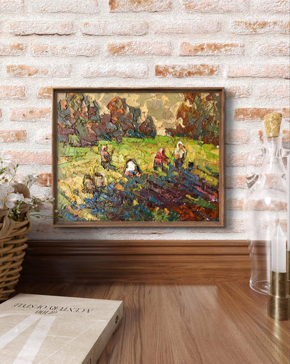 5 Oil painting Village days Oleksiy Ivanyuk