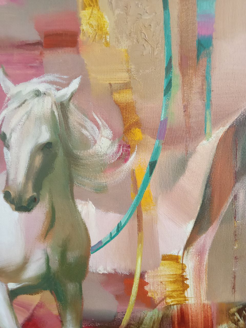 Oil painting New day Left Anatoly Borisovich Tarabanov