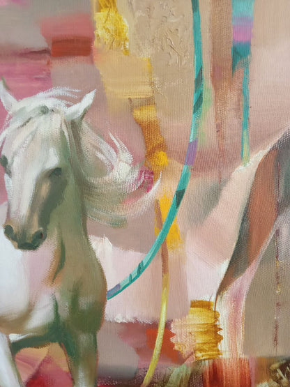 Oil painting New day Left Anatoly Borisovich Tarabanov