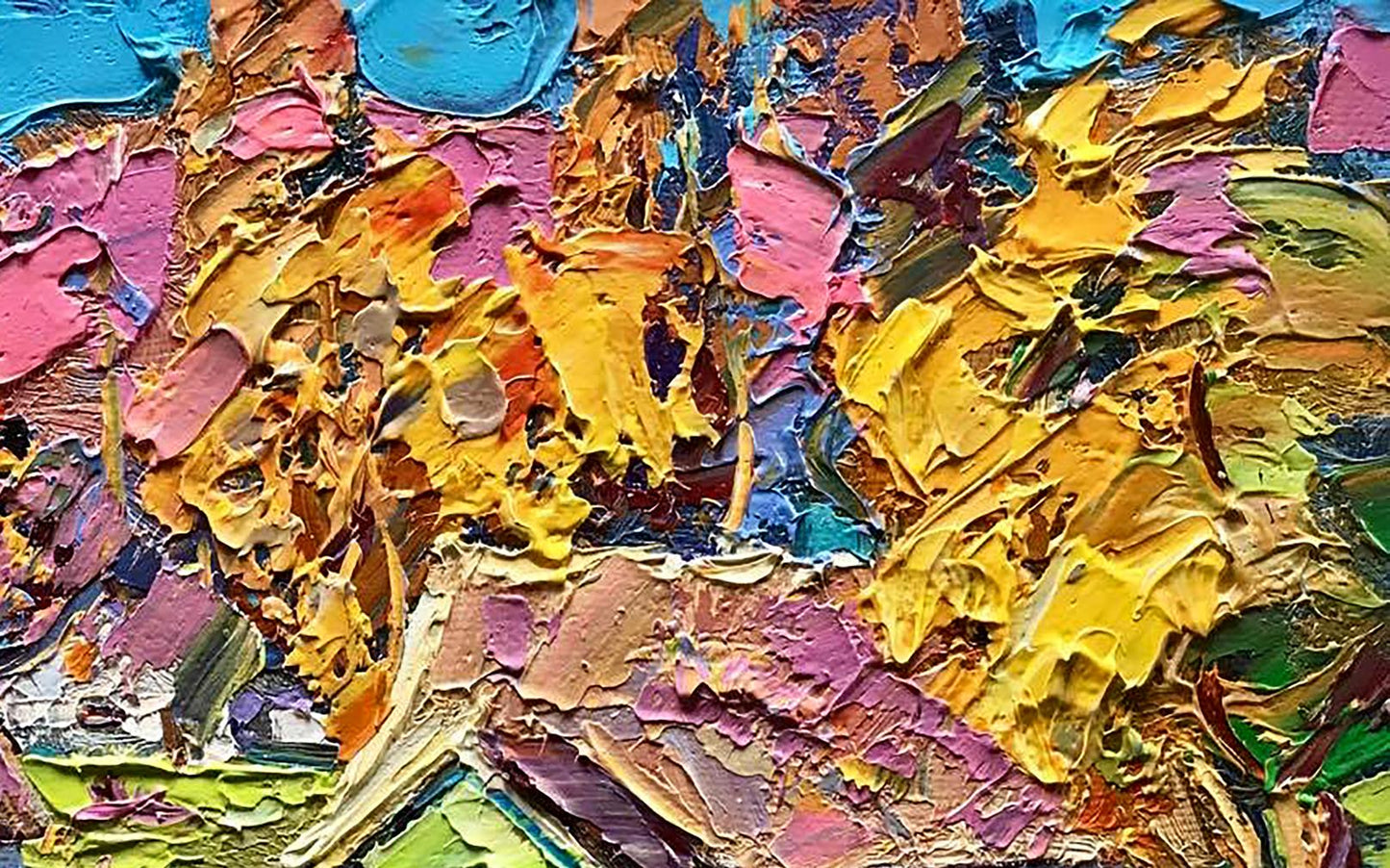 Oil painting Morning 