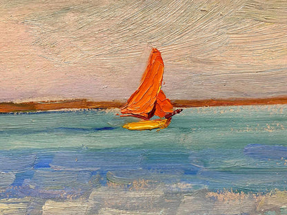 Oil painting Sail Tkachenko Evgeny Nikolaevich