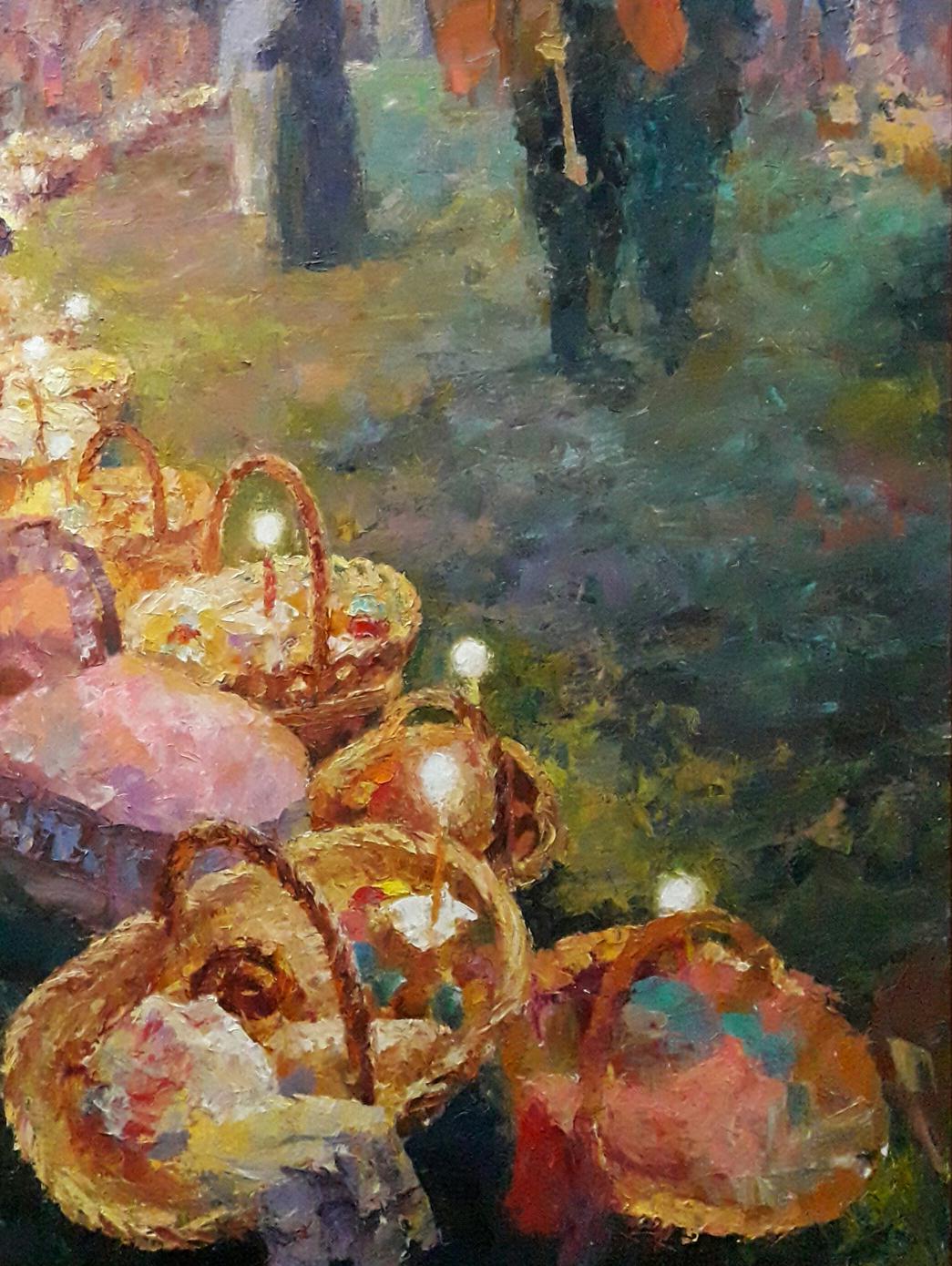 Oil painting Easter Serdyuk Boris Petrovich