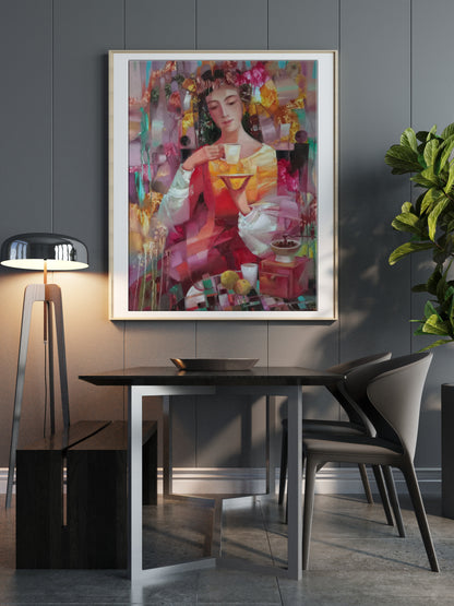 portrait painting room