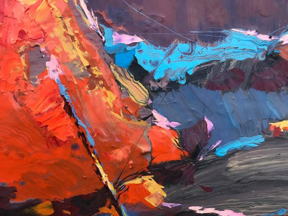 Village landscape Art 